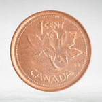 Canada, 1 Cent, 2002 - 50th Anniversary - Succession of Queen Elizabeth II, AU