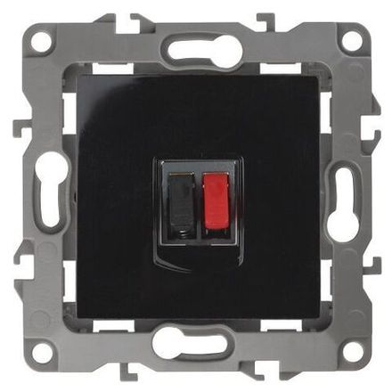 Розетка аудио 12-3111-06 черн. ЭРА Б0027456