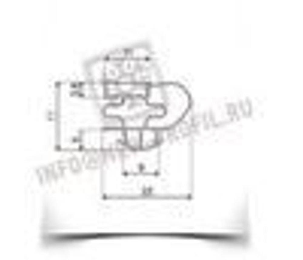 Уплотнитель для холодильника Helkama Lumimies HJK200 размер 940*530 мм(016)