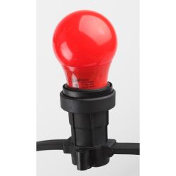 Лампа светодиодная ЭРА STD ERARL50-E27 E27 / Е27 3Вт груша красный для белт-лайт | Лампы светодиодные Белт-Лайт