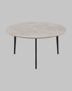 Журнальный столик Aliara серая керамика