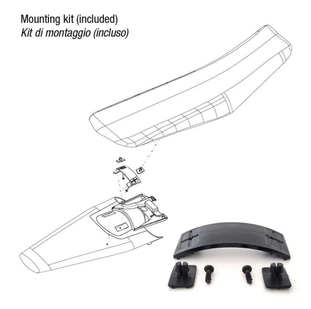 Крыло заднее для Husqvarna TC/FC125-450 Rtech R-PPHSQGQ0023