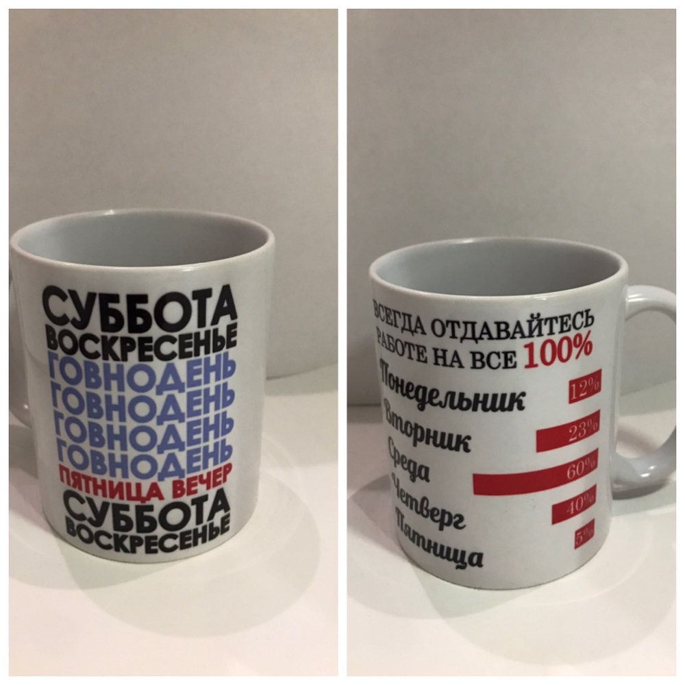 Кружка в подарок с приколами