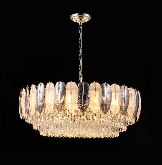 17G-ф800*H300 H GOLD (1) Люстра (в 2-х коробках) (NW) #