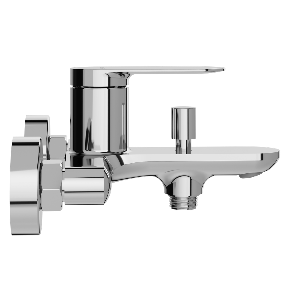 Смеситель для ванны с душем STWORKI Сортланд S10100CR хром