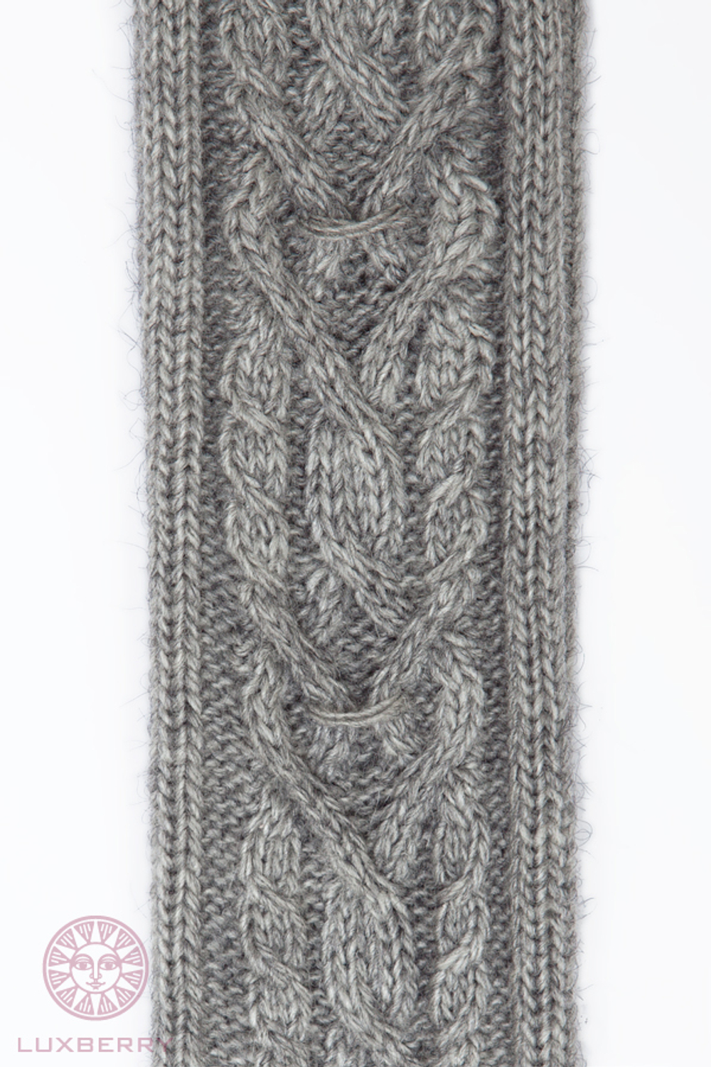 Гольфы вязаные Luxberry серые Португалия