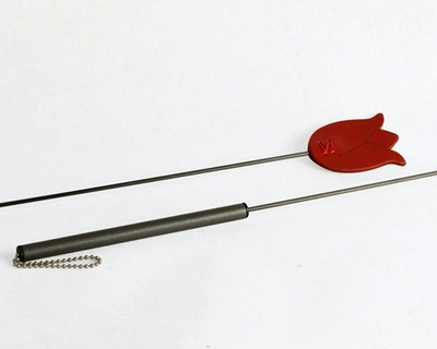 Красный стек Тюльпан - 60 см. (Цвет: красный)