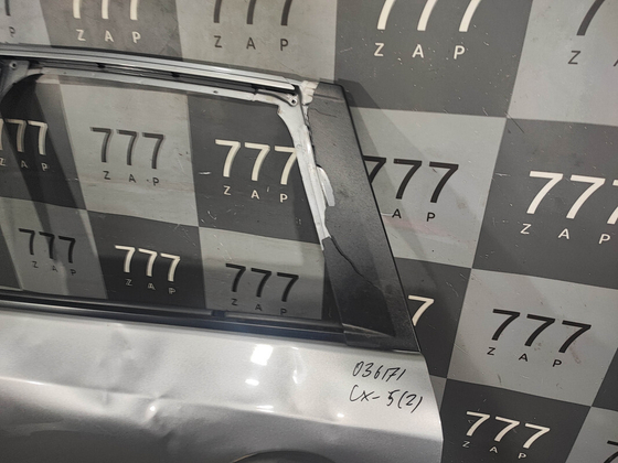 Дверь задняя левая Mazda CX-5 1 (KE) 11-17 Б/У Оригинал KD5373010