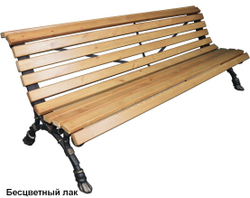 Скамейка парковая Европа, Лиственница