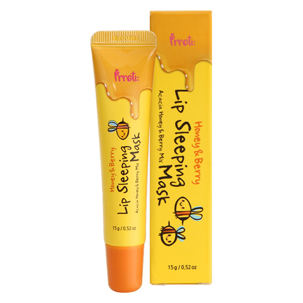 Маска для губ ночная с медом и ягодами PRRETI Honey&Berry Lip Sleeping Mask 15 гр