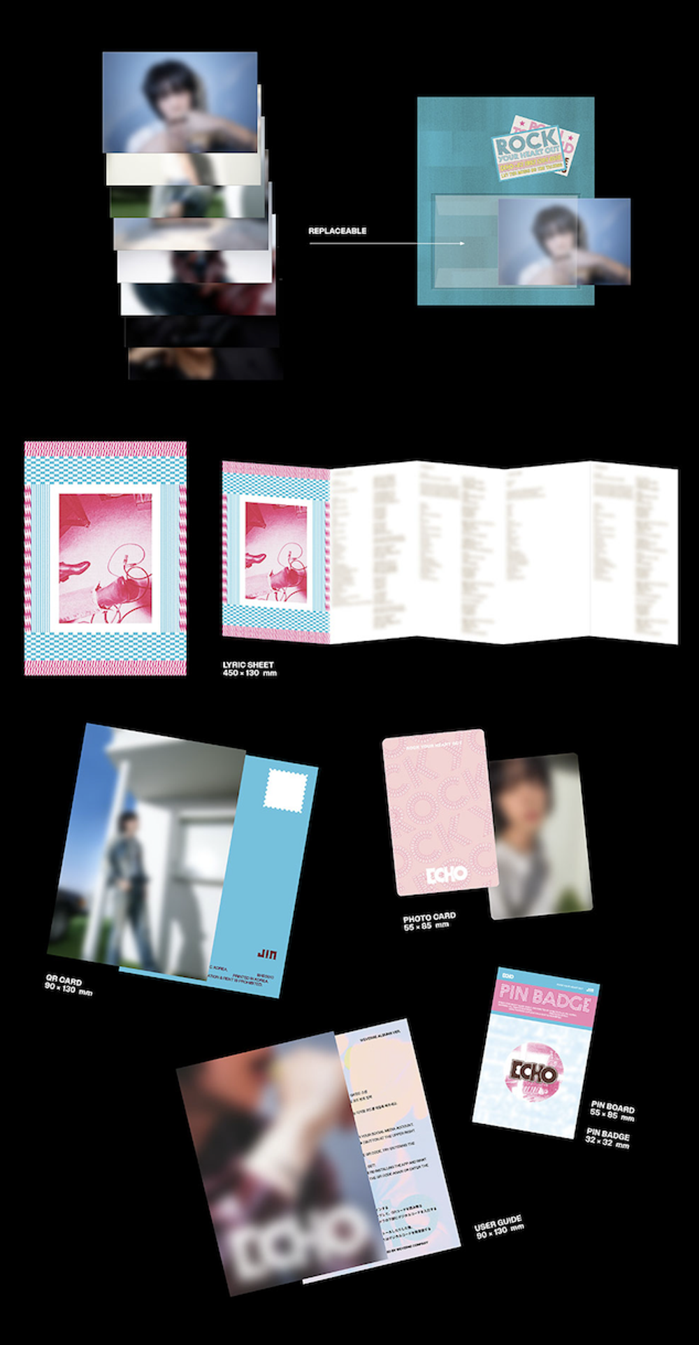 Купить Альбом Jin (BTS) - Echo (Weverse Albums ver.) | Stars Store