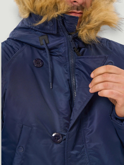 N-3B Husky Denali (синяя - r.blue/orange)