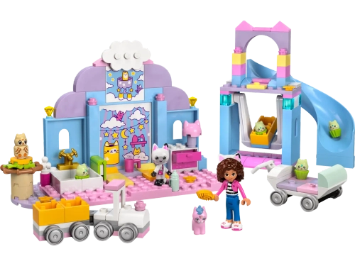 Конструктор LEGO Gabby's Dollhouse 10796 Площадка для ухода за котенком Габби
