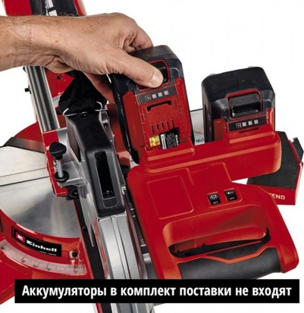 Пила торцовочная аккумуляторная EINHELL PXC TE-SM 36/210 Li-Solo с протяжкой  4300880