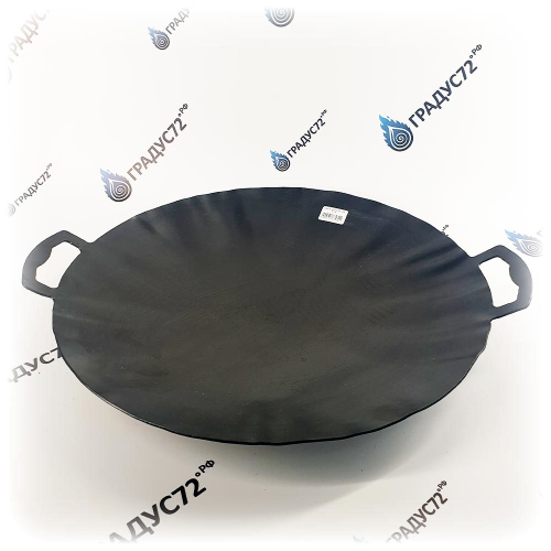 Садж сковорода, вороненая сталь, 35 см