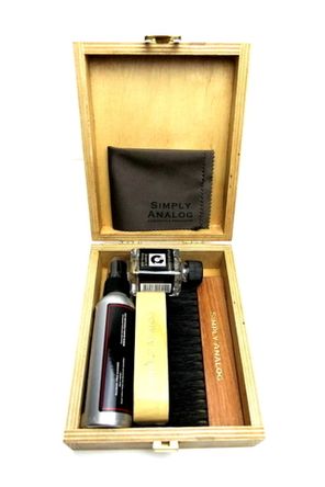 Набор Для Ухода За Винилом (Simply Analog - Vinyl Record Cleaning Boxset)(Wood)