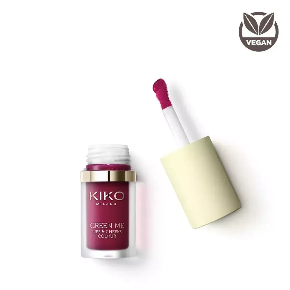 Тинт для губ и щек KIKO Milano Green Me Lips & Cheeks Colour - 03 WINE