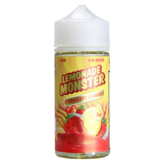 Жидкость Lemonade Monster (100 мл, 3 мг) Strawberry Lemonade