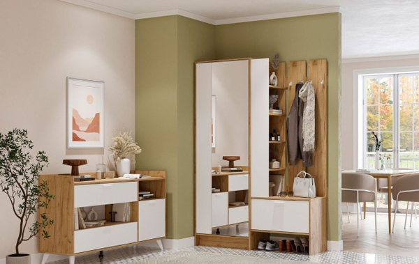 ПРИХОЖАЯ ИРИС 1350*2000*455 МОДУЛЬНАЯ КОЛЛЕКЦИЯ