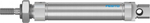 Круглый пневмоцилиндр Festo DSNU-25-80-P-A