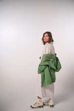 Худи на молнии с начесом, "Трава"