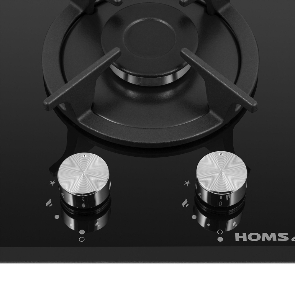 Газовая варочная панель HOMSair HGG321BK фото 6