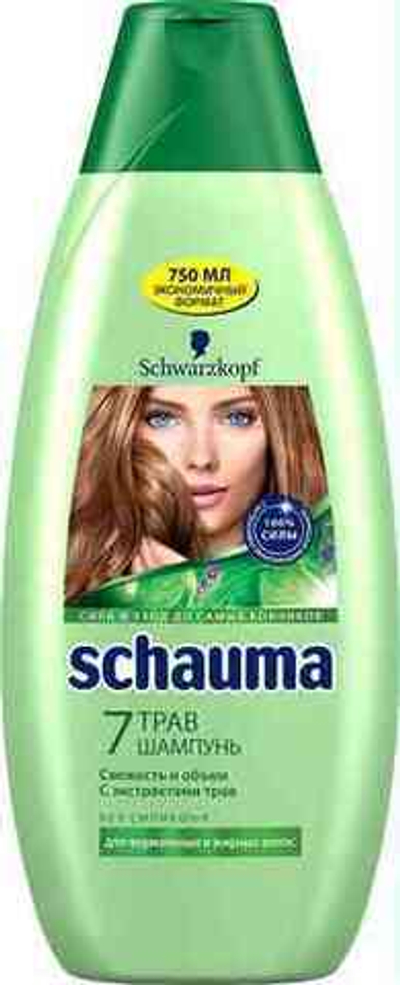 SCHAUMA шамп,7 Трав (750мл)