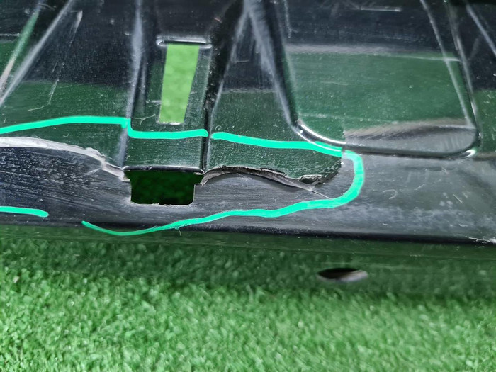 Бампер задний Toyota Land Cruiser 300 (2021-н.в.)