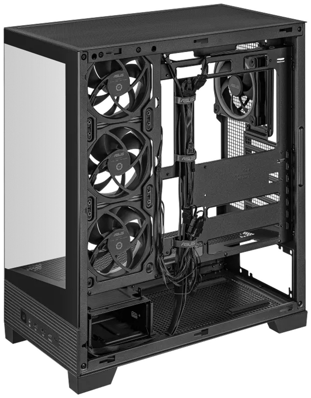 Корпус ASUS A31 PLUS TG ARGB черный