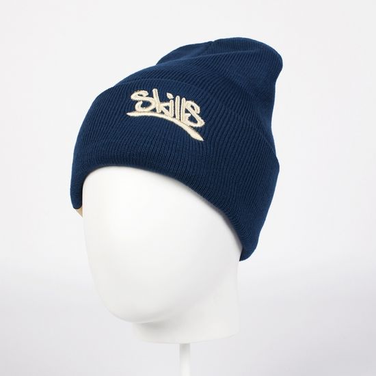 Шапка SKILLS 001 Beanie FW14 DARK BLUE