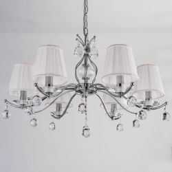 Citilux Шелли CL438161 Люстра подвесная с абажурами Хром
