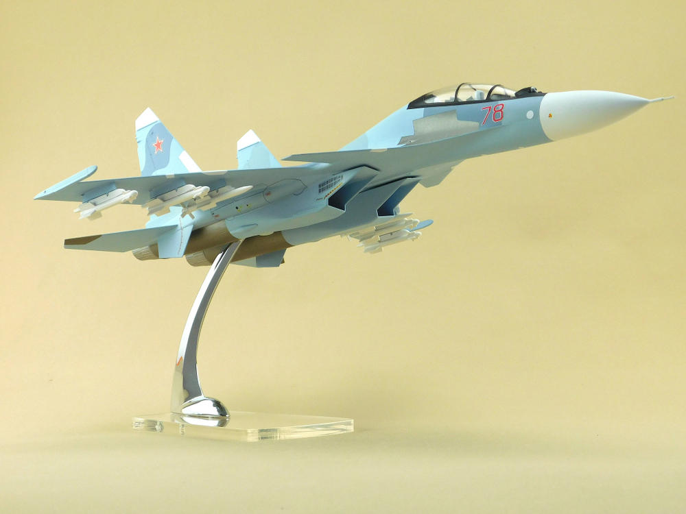 Модель самолета Су-30СМ (М1:48, ВВС России, RF-81738, 78)