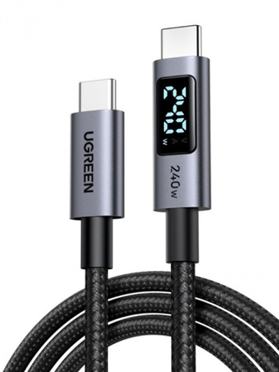 Зарядный кабель Ugreen L530 USB-C to USB-C PD Fast Charging  Cable 240W Max 2m, 65867