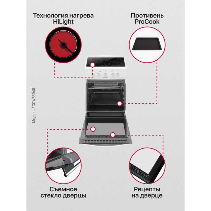 Электрическая плита Hansa FCCW53040