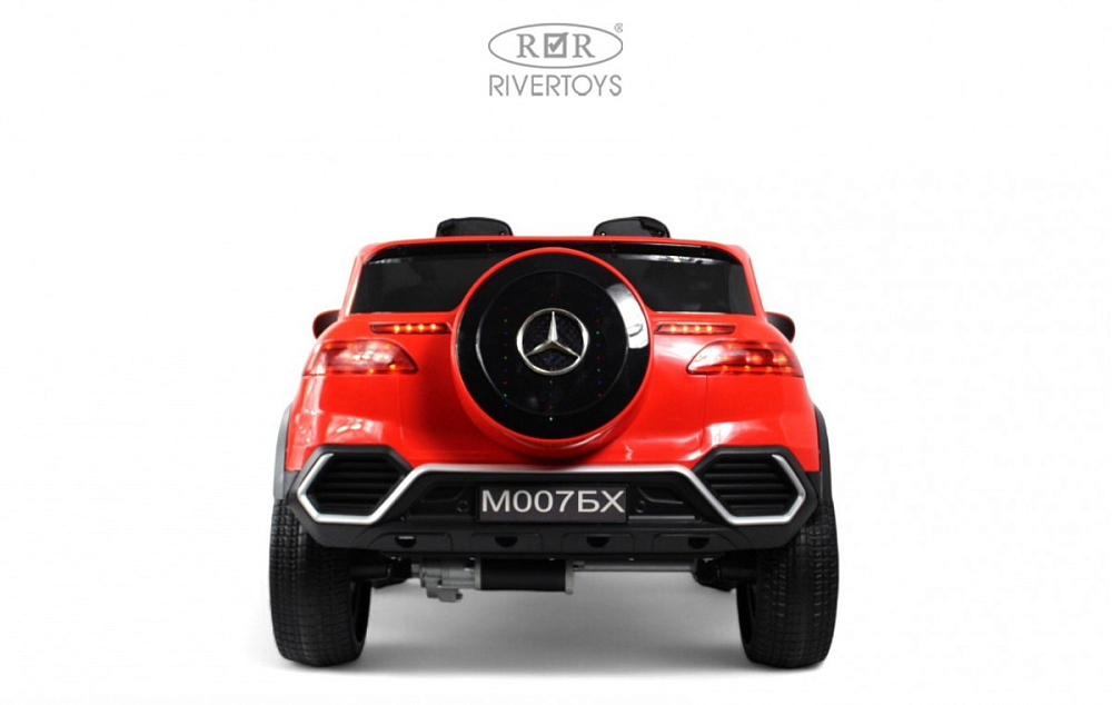 Детский электромобиль RiverToys М007БХ М007БХ-RED/красный