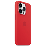 Силиконовый чехол с поддержкой MagSafe Apple Silicone Case для iPhone 14 Pro, Red (Красный)