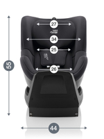 Автокресло Britax Roemer Dualfix Plus (0-18 кг), Midnight Grey