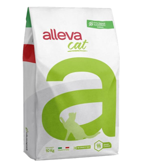 Alleva Холистик Sterilised с курицей и уткой, волокнами сахарного тростника и женьшенем 1кг. развес