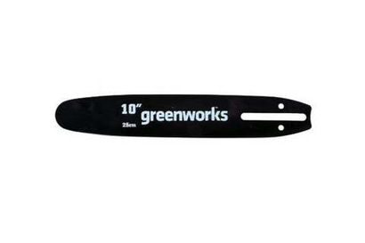 Шина Greenworks 10"/3/8-1,3-40 под цепь 29587 (пила 2000007)