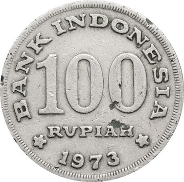 100 рупий 1973 Индонезия