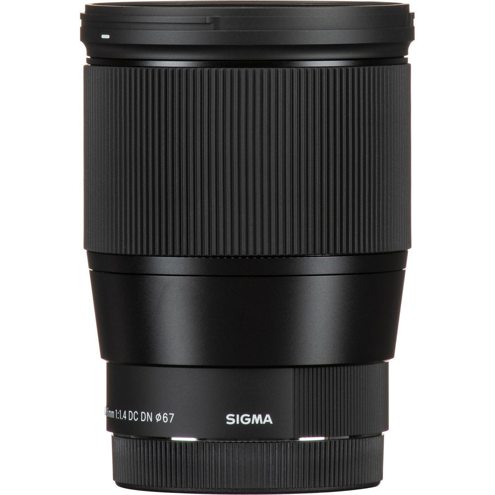 Объектив Sigma AF 16mm f/1.4 DC DN Contemporary Canon EF-M, черный