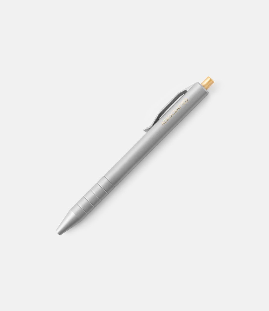 Aerocrafted Retract Click Pen — ручка из титана
