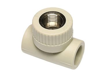 Тройник комбинированный Ekoplastik Wavin 25х1/2" ВР с внутренней резьбой полипропиленовый