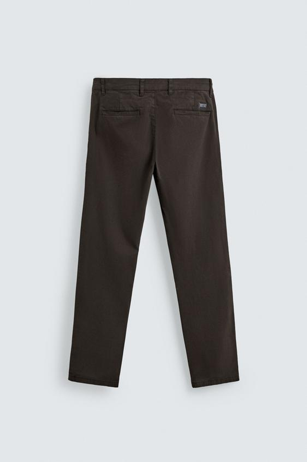 ZARA БРЮКИ ЧИНОС SKINNY FIT, КОРИЧНЕВЫЙ