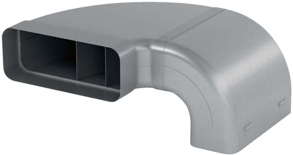 Патрубок для подсоединения к вытяжке, встроенной в варочную панель