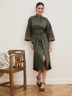 Платье кимоно ажурное