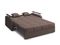 Диван Денвер 1,6 - Velutto 23 шоколад/  коричневая накладка
