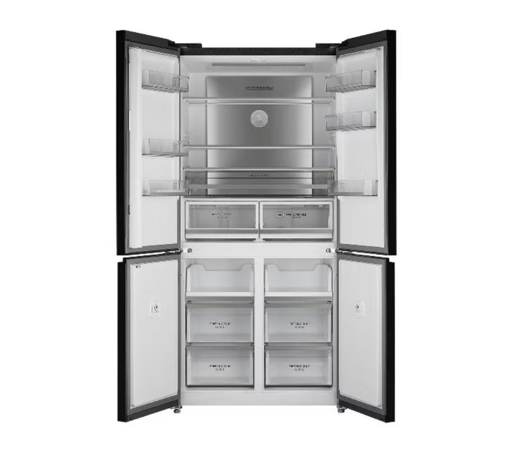 Холодильник (Side-by-Side) Weissgauff WCD 510 Built-in Inverter NoFrost Dark Inox (q)