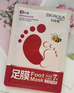 Медовая маска-носочки для ног