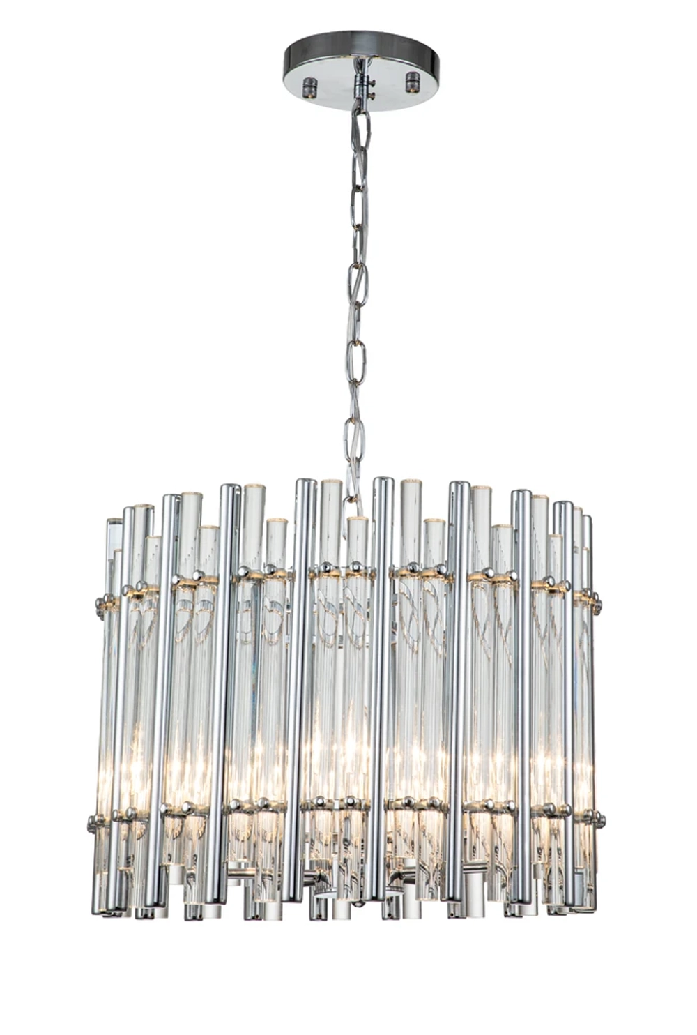 Подвесная люстра Indigo VIOLINO 12025/5P Chrome V000307